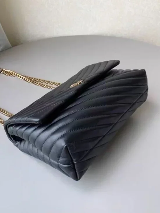 95% New TORY BURCH Kira chevron shoulder bag - Picture 7 of 8